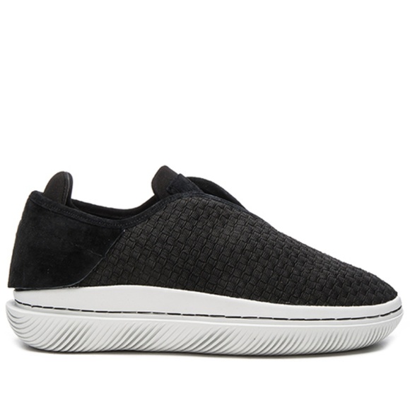 Clear Weather Shoes - CLEAR WEATHER Convx Black Woven Sneaker Unisex